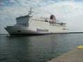 Stena Baltica cumuje przy Skwerze Kościuszki