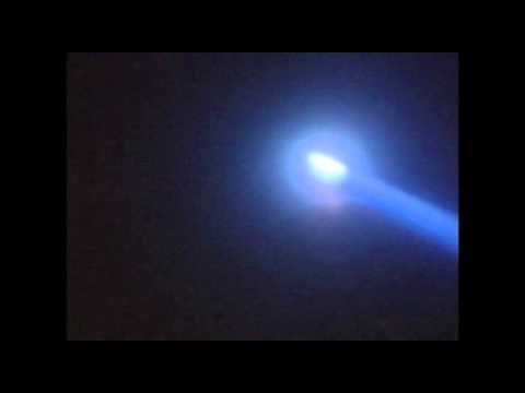Searchlight - Testing Brand X carbons on a 1941 General Electric Searchlight and Generator. Carbon Tests performed at Burnaby Lake location in 2005. Searchlight truck reti...