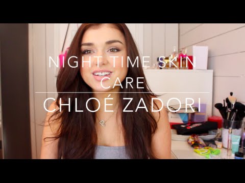 Night Time Skin Care Routine For Dry & Sensitive Skin | Chloé Zadori