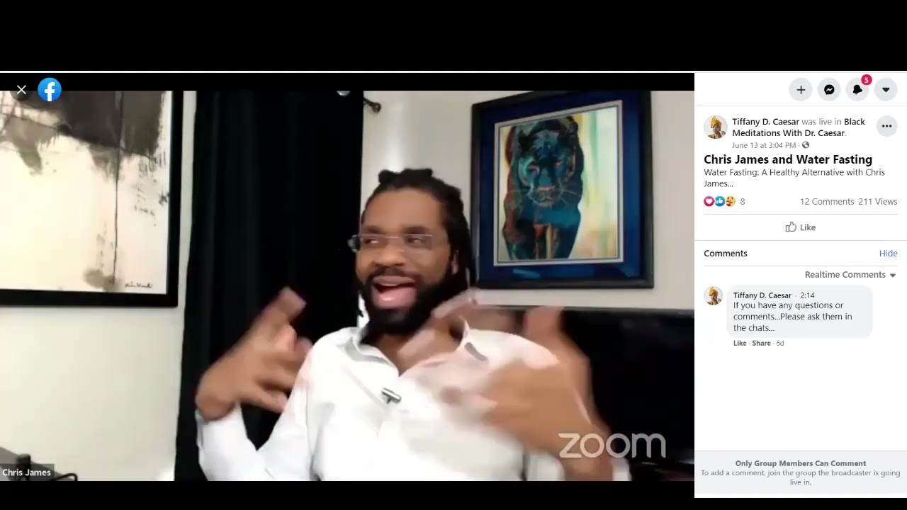 Chris James Speaks About Fasting & Mental Health W/Tiffany Caesar