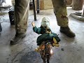 mophead rides a horse