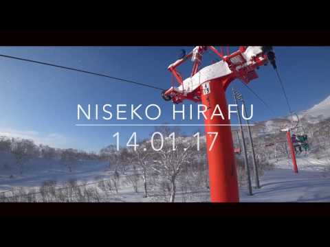 Видео катания на лыжах в Нисеко Хирафу
