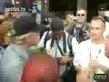 Alex Jones protesting!