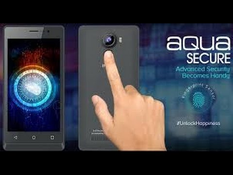 Unboxing of Intex Aqua Secure with Fingerprint sensor in Hindi