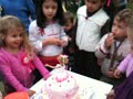 Taras 4th birthday cake cutting