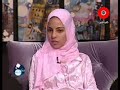 مروة عامر صاحبة مدونة لماضة على قناة OTV برنامج مسائك سكر زيادة
