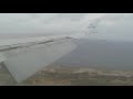 KLM unusual landing in curacao from opposite direction runway 29 due to bad weather conditions