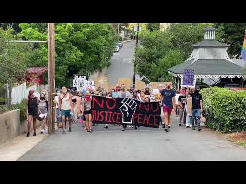Sunday Evening Altercation Between Black Lives Matter Marchers And Counter Protesters In Nevada City Under Investigation Yubanet