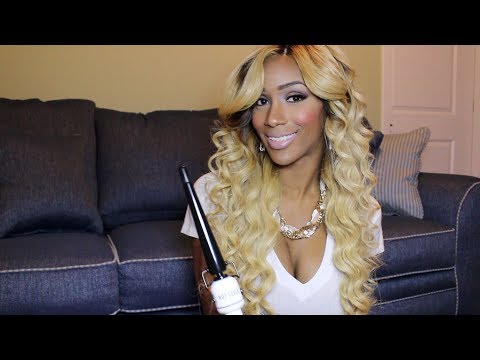 how to properly curl your hair with a wand