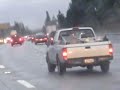 snow on 210 west freeway  monrovia california 