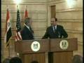 Shoes thrown at Bush - The ULTIMATE insult! (Subtitles and Slow Motion)