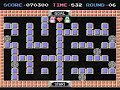 una muestra de lo que es binary land de nes