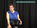 Chantal Noppen demonstrates a Jackie Concertina