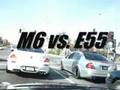BMW M6 vs. MErcedes Benz AMG E55 teaser myMBonline.com