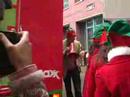 Carson Kressley Coaxes Elves to Sniff Gift Truck
