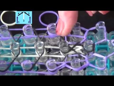 how to attach c clip to rainbow loom
