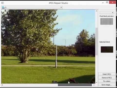 how to repair jpeg files