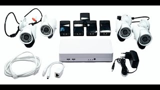 Видео. Комплект видеонаблюдения HD. Видеонаблюдение без проводов.