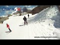 Bosque Nevado ski trail video, Termas de Chill&aacute;n Chile