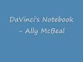 DaVinci's Notebook - Ally McBeal