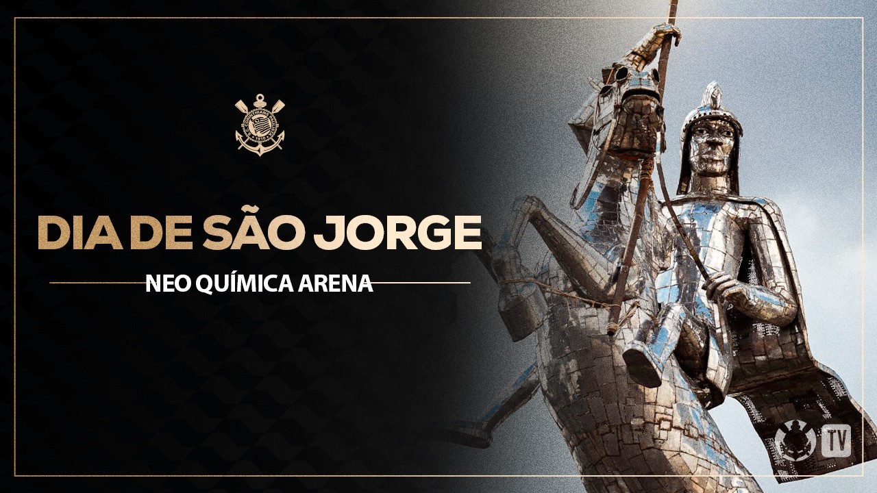 CORINTHIANS CELEBRA SÃO JORGE COM MISSA E INAUGURAÇÃO DE ESTÁTUA NA NEO QUÍMICA ARENA