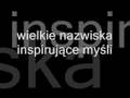 Wielkie nazwiska, inspirujące myśli