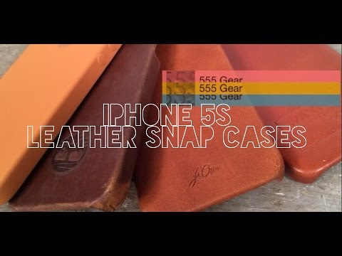 how to snap leather