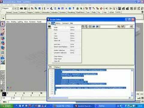 Howto make the makeAnimation.mel - Skript work