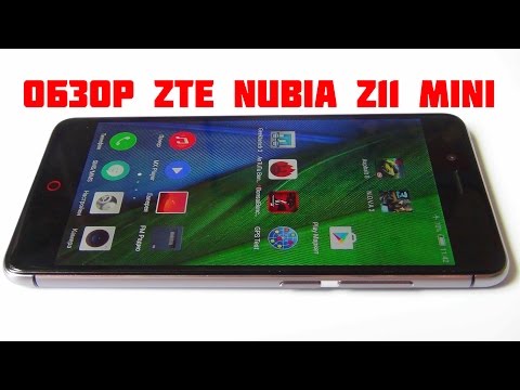 Обзор ZTE Nubia Z11 mini (white)
