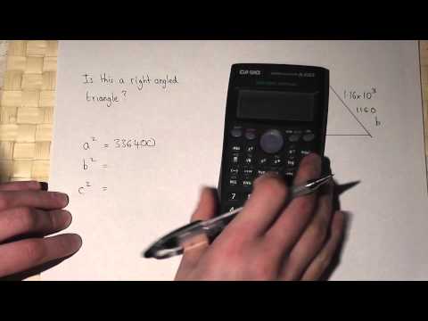 how to prove a triangle is a right triangle
