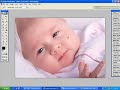 Photoshop tutorial for baby portrait