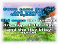 The Itsy, Bitsy Spider