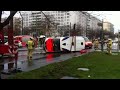 Rettungswagen kollidiert in Berlin-Mitte mit Pkw (2)