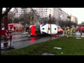 Rettungswagen kollidiert in Berlin-Mitte mit Pkw (2)