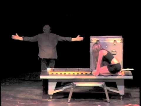 Magician Andy Gross performs