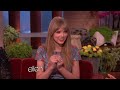 While they were here, Zac Efron and Taylor Swift opened up to Ellen about how they spent the romantic holiday. Taylor also told Ellen about her painfully adorable cats! Watch it all, and the hilarious and practical gift Ellen gave them, right here.
