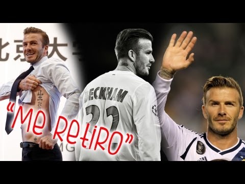 ¡David Beckham Se Retira del Futbol!