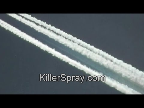 CHEMTRAIL DENIERS HATE THIS VIDEO real contrails prove chemtrails!