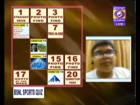 DD Sports Quiz – 05 April 2015 – Sumanth Raman