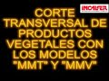 Incalfer - Cortadora MMT y MMV