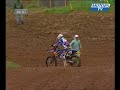 MX2 Sevlievo course 2 la chute de Tony Cairoli