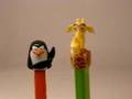 Melman and Skipper Pez Dispensers