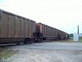 882 BNSF coal train on CP at Tower CK 8-4-08
