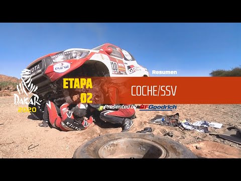 Dakar 2020, Etapa 2: Resumen autos