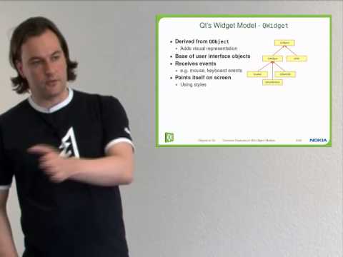 QT - Fundamentals of Qt - Objects in Qt, part 1/3 - Qt objects and UI elements - First steps 2010 Presented by: Mirko Boehm Part 2: http://youtu.be/-h0F8-WjHV0 Ag...