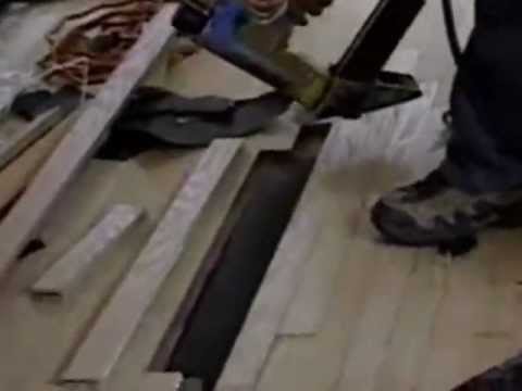 how to repair oak floors