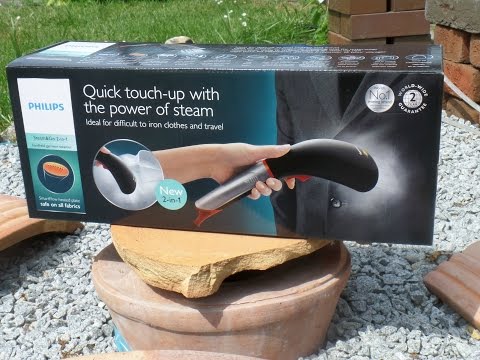 Philips Steam&Go 2 in 1 Dampfbürste Vorher-Nachher