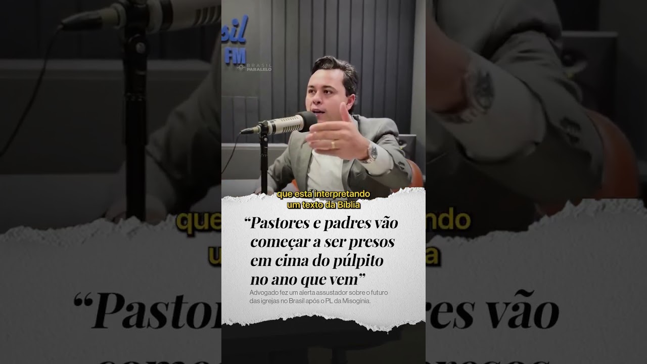 Pastores e Padres vão começar a ser presos?