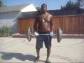 Young Kimbo curls 160lbs 2x aka Cream of Wheat Jackson