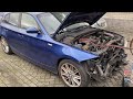 BMW 1 serie 116i 1.6 16V Skrotfordon (2007, BLAUW)